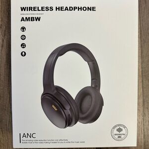 JANC Wireless Headphones in Black